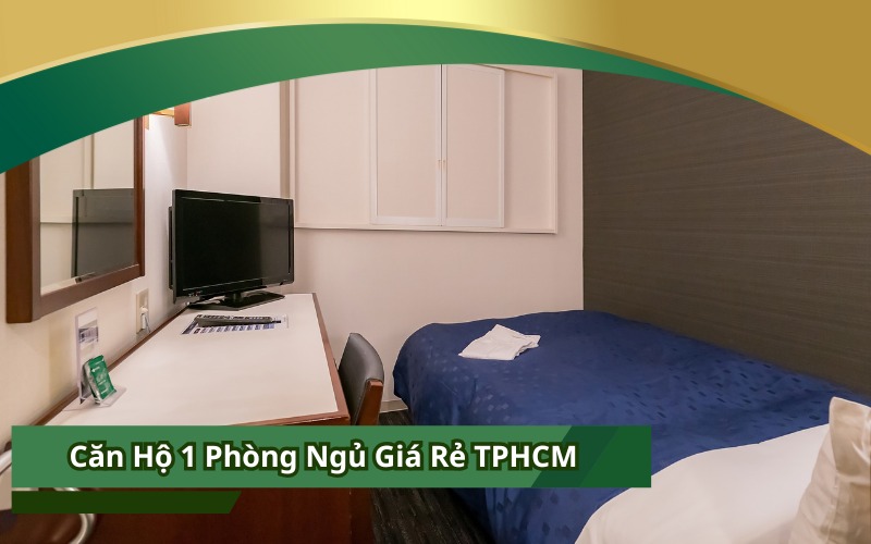 Căn hộ 1 phòng ngủ giá rẻ TPHCM