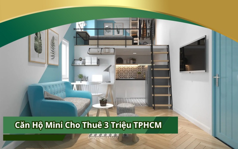 Căn hộ mini cho thuê 3 triệu TPHCM