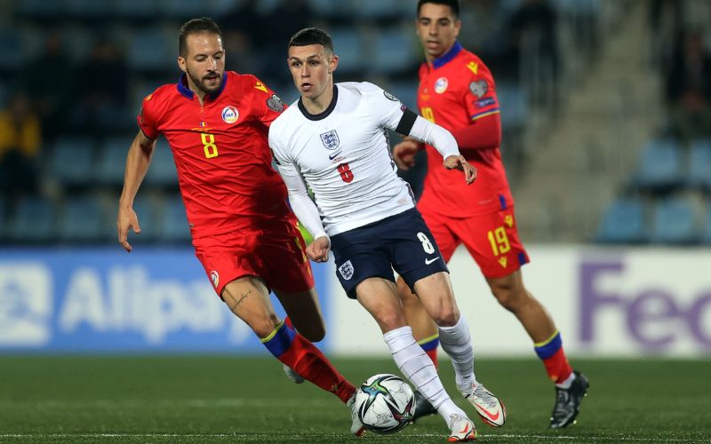 Nhận định hai đội Anh vs Andorra