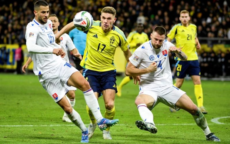 Nhận định hai đội Slovenia vs Thụy Điển